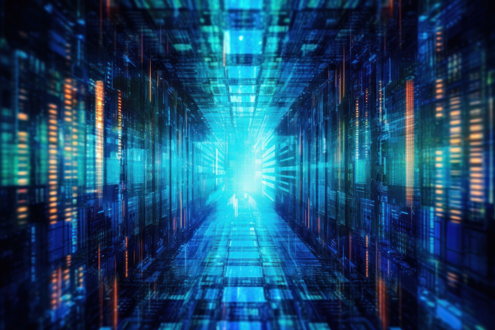 Red global de conexiones de internet que representa el sistema de dominios